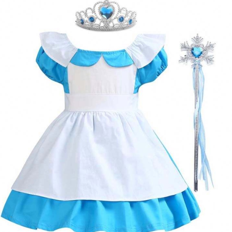 Kinder Kostüme Kleidung Schneewittchen Alice Säugling 100% Baumwolle 2-6-jährige Baby Girl Armband Kleid Kinder Mädchen Prinzessin Kleider DGHC-029