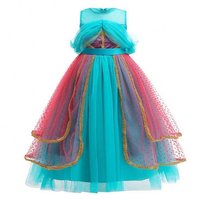 Halloween Carnival Children 's Party Cosplay Cosplay Prinzessin Jasmine Kleid HCAL-003