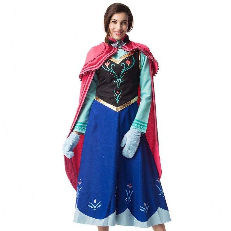 Heiße Erwachsene Halloween Cosplay sexy Tänzer Prinzessin Fancy Girl Party Kleider Rapunzel Belle Schneeweiß Jasmine Anna Hexenkostüm