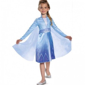 Kinder Girls Halloween Party Cosplay 110-150 cm Prinzessin Dress Up Elsa Kleid Prinzessin HCGD-011