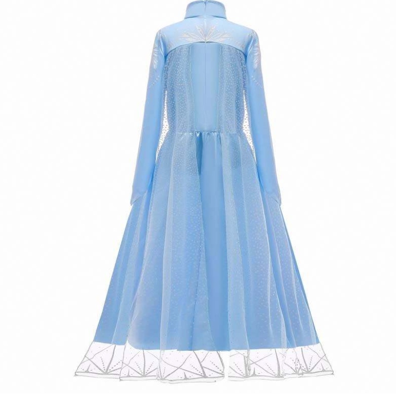 Kinder Girls Halloween Party Cosplay 110-150 cm Prinzessin Dress Up Elsa Kleid Prinzessin HCGD-011
