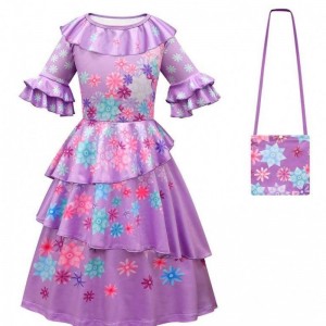 2022 Prinzessin Encanto Mirabel Kostüm Kleiderparty Encantoisabela Madrigal Kostüm HCIS-006