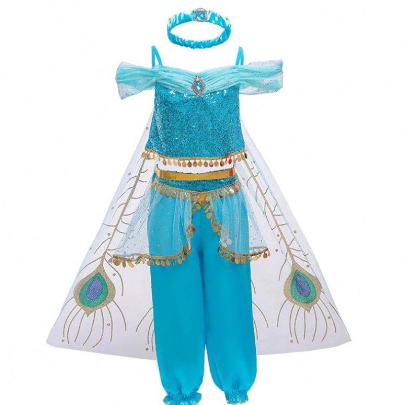 Großhandel Babykleidung Set Kids Festival Kleidung Mädchen zwei Stücke Anzug für Halloween -Outfit