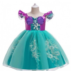 Kinder Weihnachten Prinzessin Party Kleider Cosplay Meerjungfrau Kostüm für Kinder