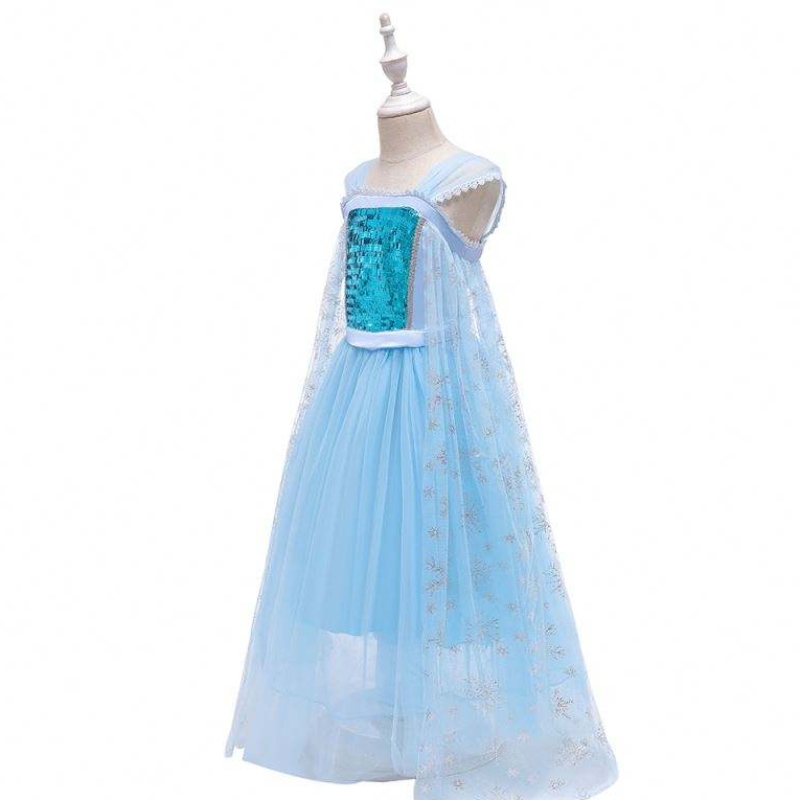 NEU Snow Queen Performance Kostüm Prinzessin Elsa Blue Kleid Halloween Kostüm BX1705