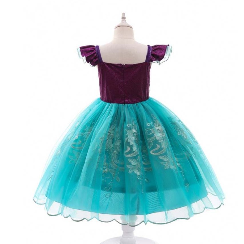Baige Girls Mermaid Ariel Prinzessin Kleid Cosplay Kostüme für Baby Girl Meerjungfrau Kleid Kinder Halloween Kleidung