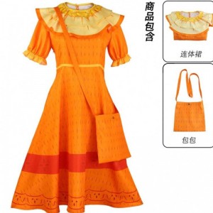 Magic Room voller Peppa Prinzessin Isabella Kleid Kostüm Show Kostüm Kinder Cosplay Kleid Rock Frauen