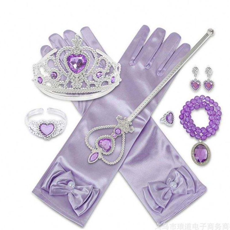 Kinder Haarzubehör Prinzessin Cosplay Hair Accessoires für Mädchen BXPS