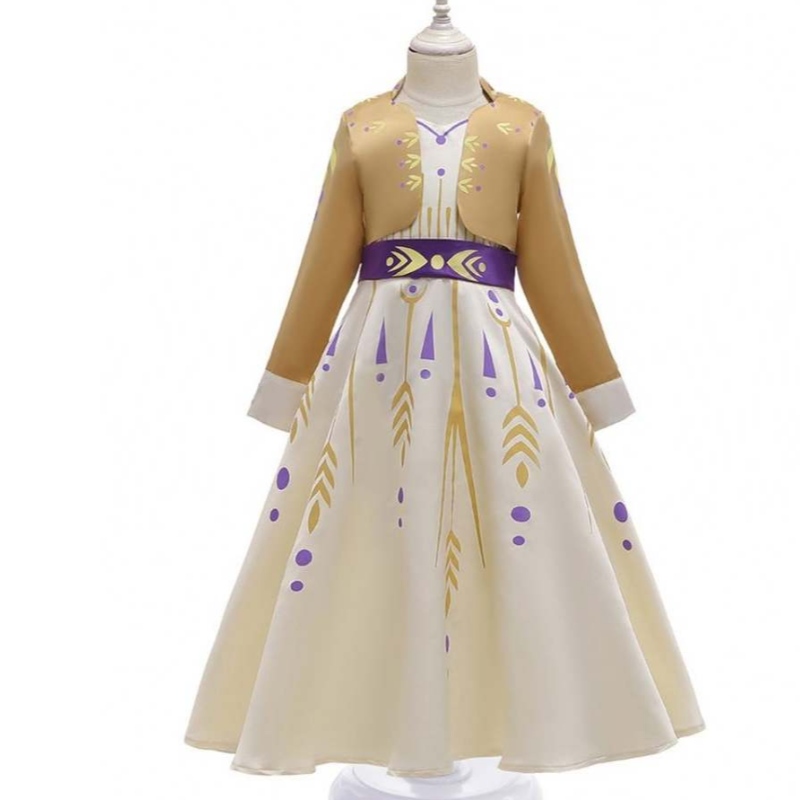 Film 2 Prinzessin Elsa und Anna Baby Girls Cosplay Kleid BX1662