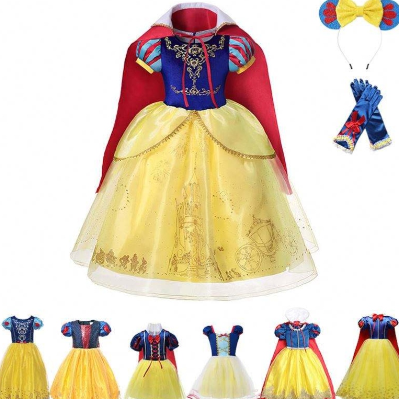 Mädchen Schneewittchen Kleid Kinder Prinzessin Dress up Kostüme Kleinkind Schneewittchen und Huntsman Fancy Clothing Christmas Party Outfits