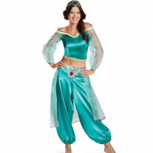 Jasmine Prinzessin Kleid für Erwachsene Cosplay Halloween Kostüm Cosplay Bühne Kee