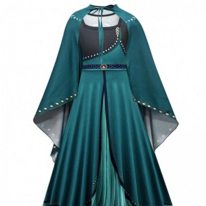 Anna Elsa Prinzessin Kleid für Mädchen Geburtstagsfeier Tüll -Promkleid Kinder Helloween/christmas Cosplay Schnee Königin Krönungs Kostüm