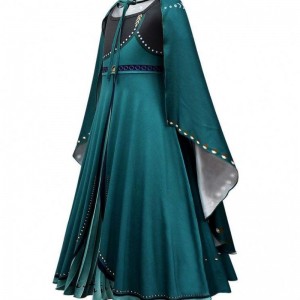 Anna Elsa Prinzessin Kleid für Mädchen Geburtstagsfeier Tüll -Promkleid Kinder Helloween/christmas Cosplay Schnee Königin Krönungs Kostüm