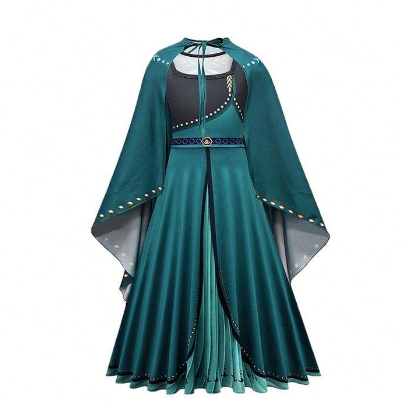 Anna Elsa Prinzessin Kleid für Mädchen Geburtstagsfeier Tüll -Promkleid Kinder Helloween/christmas Cosplay Schnee Königin Krönungs Kostüm