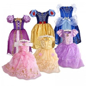 Mädchenkleider Magie Full House Children \'s Cosplay Prinzessin Kleid Kid Girls Cartoon Prinzessin Kleid für den Sommer