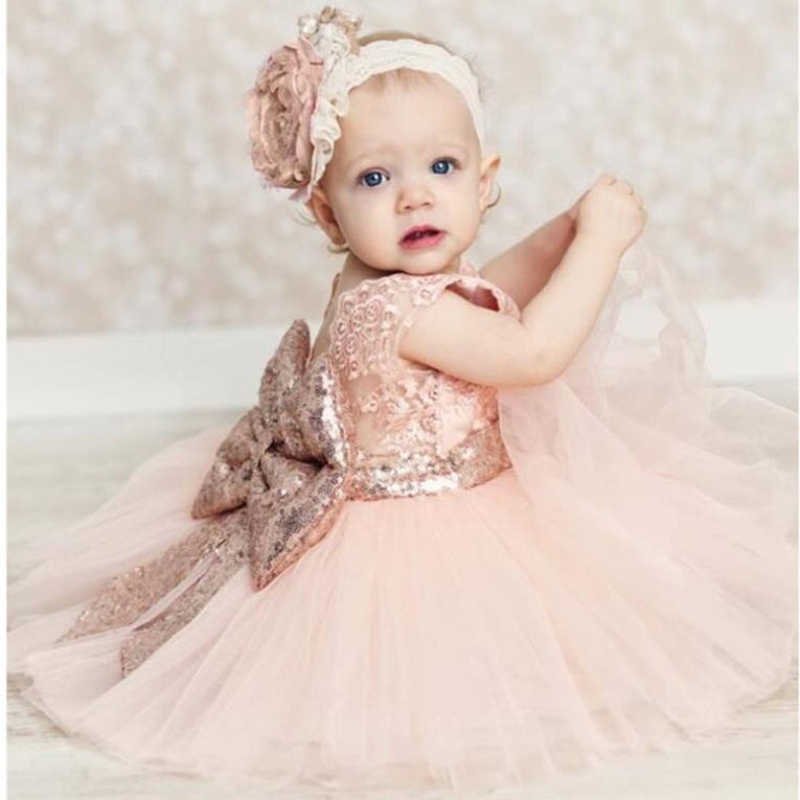 Kinderkleid für Mädchen Sommerkleider für Party und Hochzeit Weihnachtskleidung Prinzessin Blume Tutu Kleid Kinder Prom Ball Kleid