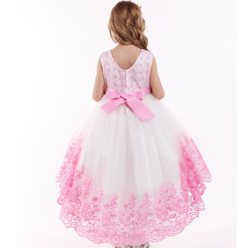 Mädchen Prinzessin Kleid Kinder formelle Abend Hochzeitsfeier Kostüm für Mädchen Kinder Kleid Tüll Blumen Sommerkleider