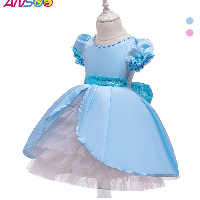 Ansoo Kinder Kleidung Prinzessin Kleider Schmetterlinge Tutu Kleid Kinder Halloween Party Kostüm