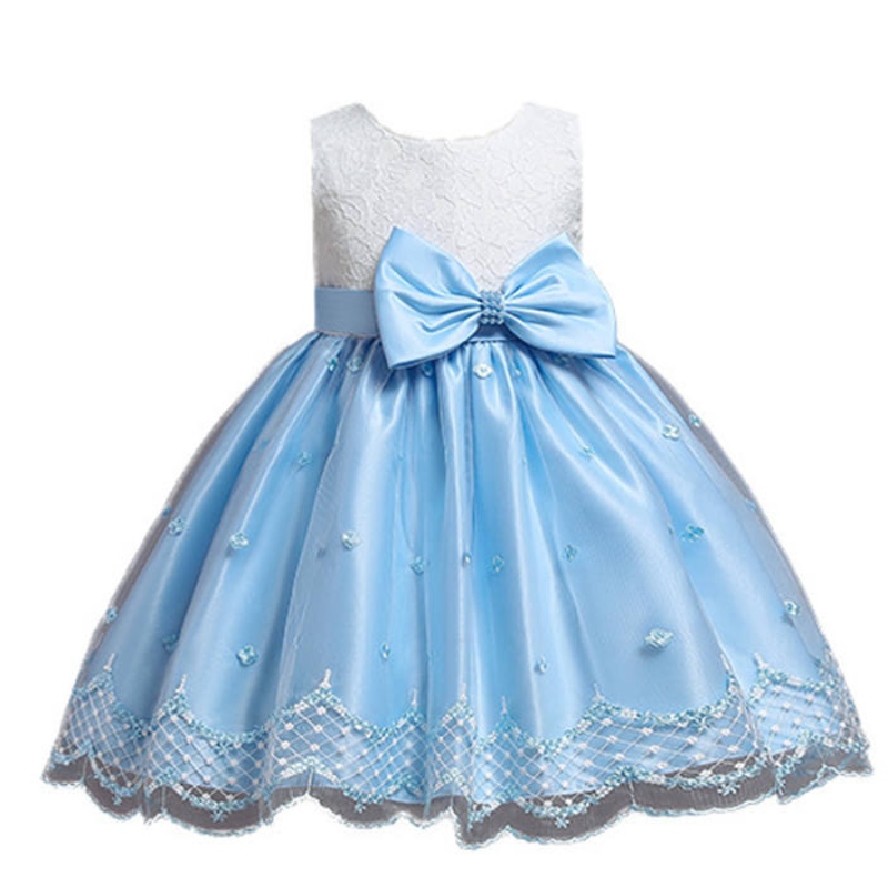 Kinder Prinzessin Kleid Blumenmädchen Kleid Geburtstag flauschiger kleines Mädchen Laufsteg Kostüm