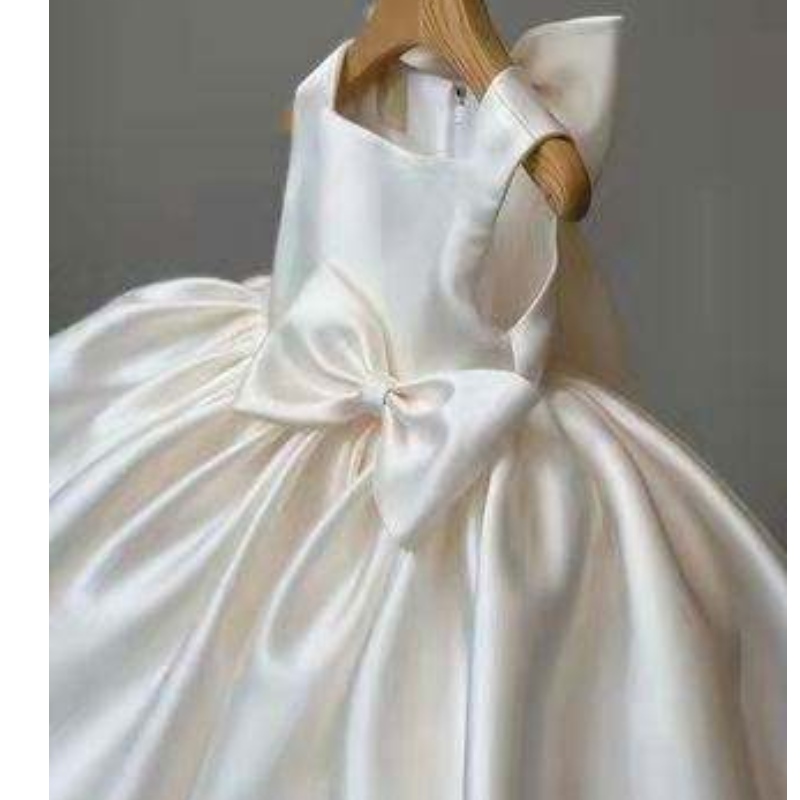 Baigeneue Design Girls Kleider Sommer Little Girl Prinzessin Party Bow Kinder formelle Kleidung Kinder Prom Kleidung