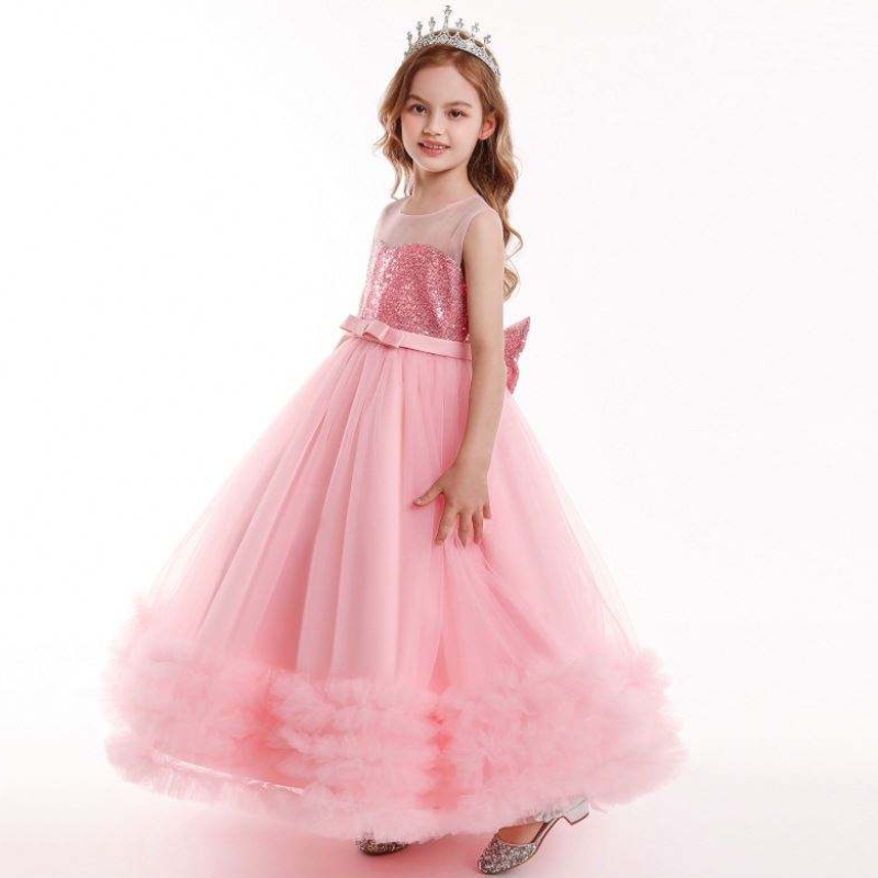 Baby Girls Party Prom Kleidung Blume Mädchen Prinzessin Hochzeit Ballkleid Abendkleider