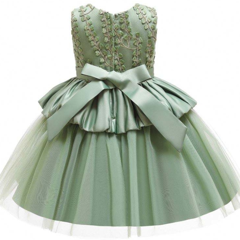 2020 Fashion Kids Girls Kleider Sommerparty Geburtstag Hochzeit Kid Party Kleider 3-10 Jahre Skids Partykleid für Mädchen L5177