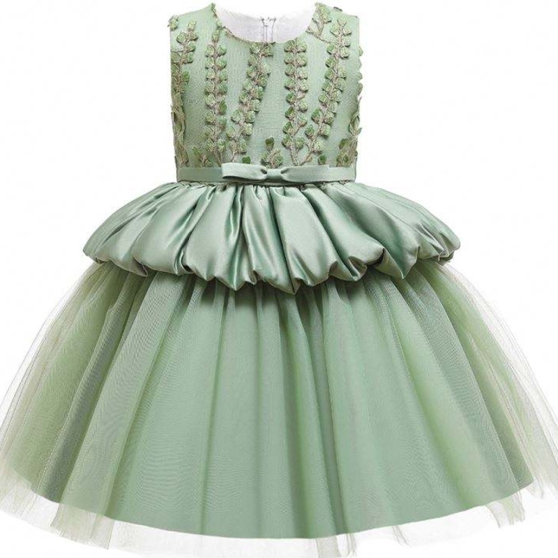 2020 Fashion Kids Girls Kleider Sommerparty Geburtstag Hochzeit Kid Party Kleider 3-10 Jahre Skids Partykleid für Mädchen L5177