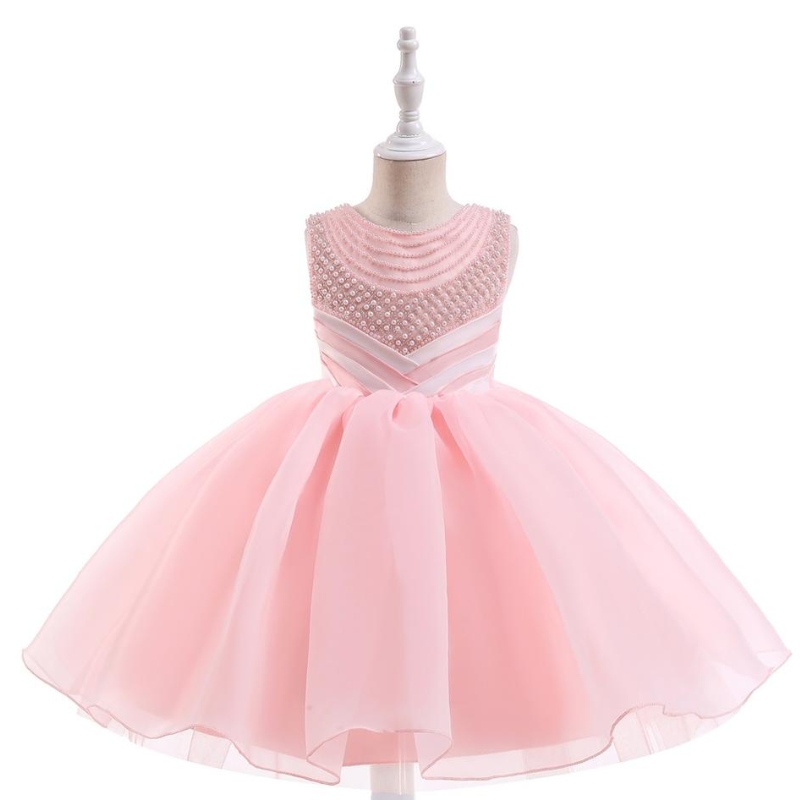 Baige Paillistin Princess Girls Geburtstagskleider schöne Mädchenparty für 6 Jahre alte Mädchen Kleid Designs für die Taufe