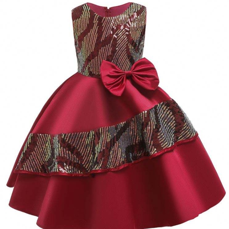 Fancy Frock -Pailletten Designs Mädchen Party Bling Bling Kleider Kinder Kleidung L5146