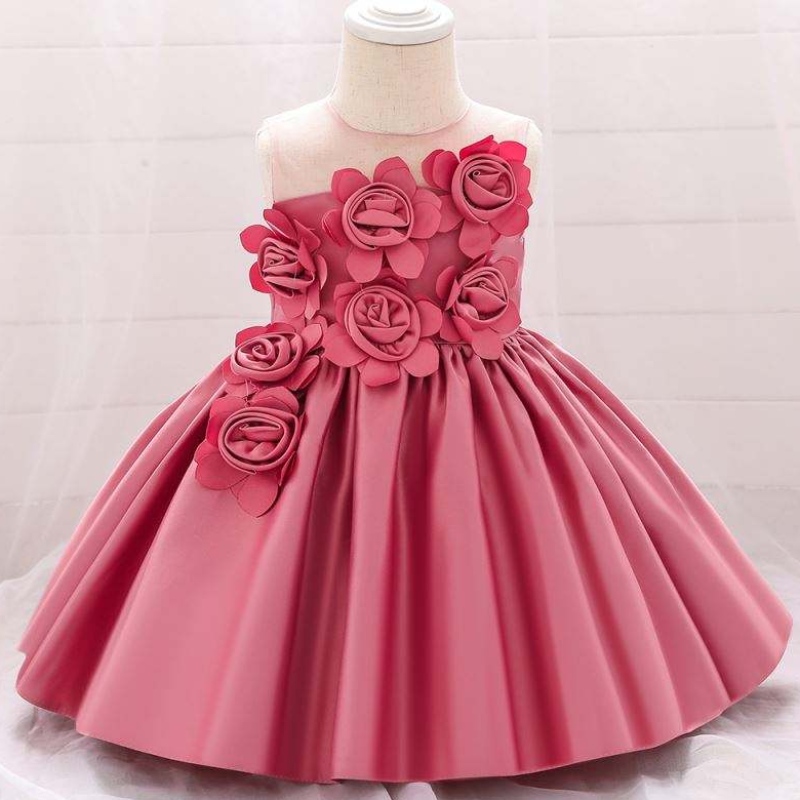 Baige 0-10-jährige Großhandel Baby-Kleiderentwürfe New Style Kinder Partykleid L5068XZ