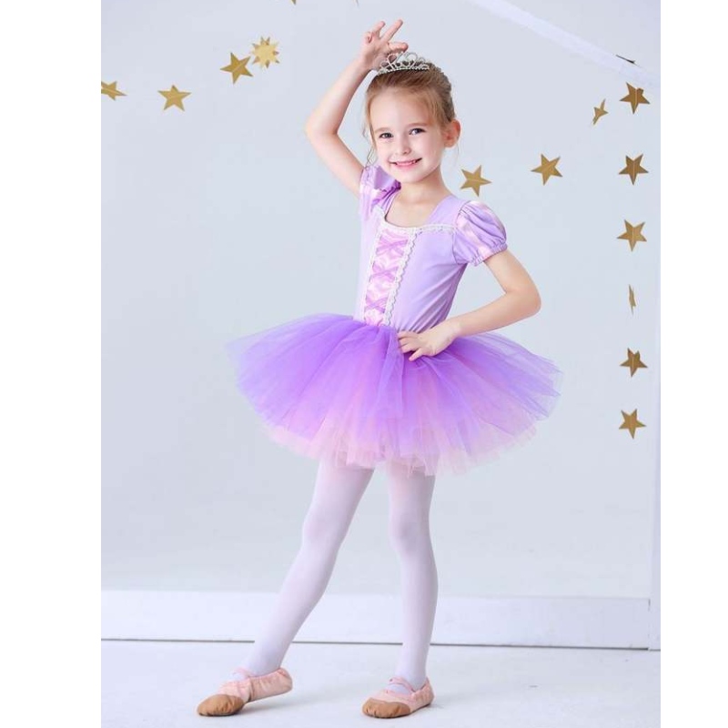 Baige Prinzessin Elsa Baumwollkleidung Kinder Kleidung Ausführen Kleidung Event Party Outfit