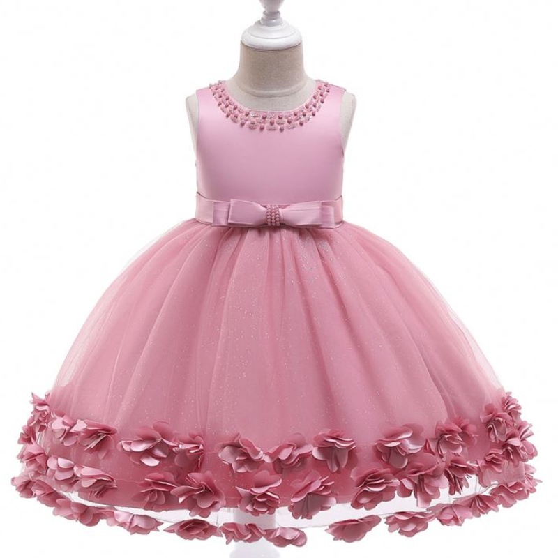 2020 Kleider für Mädchen von 10 Jahre alter Design Kinder Hochzeits Geburtstag Mädchen Kleid Baby Sommer Kind L5106