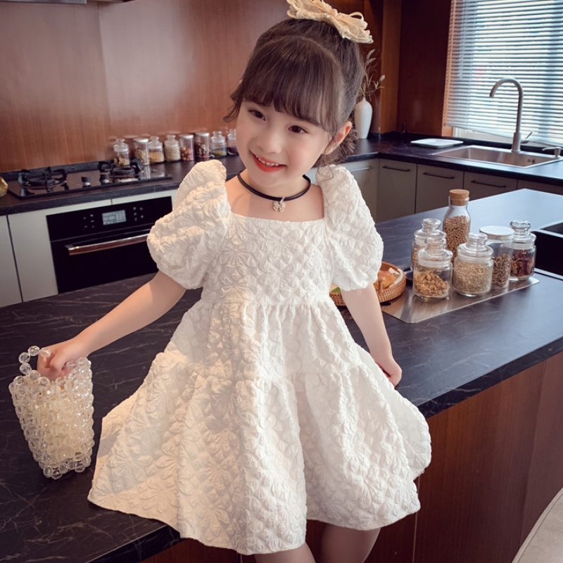 Kinder im westlichen Stil von Kindern Kleid Kleid für weiße Mädchen Kleid für weiße Mädchen