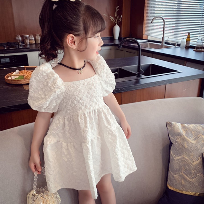 Kinder im westlichen Stil von Kindern Kleid Kleid für weiße Mädchen Kleid für weiße Mädchen