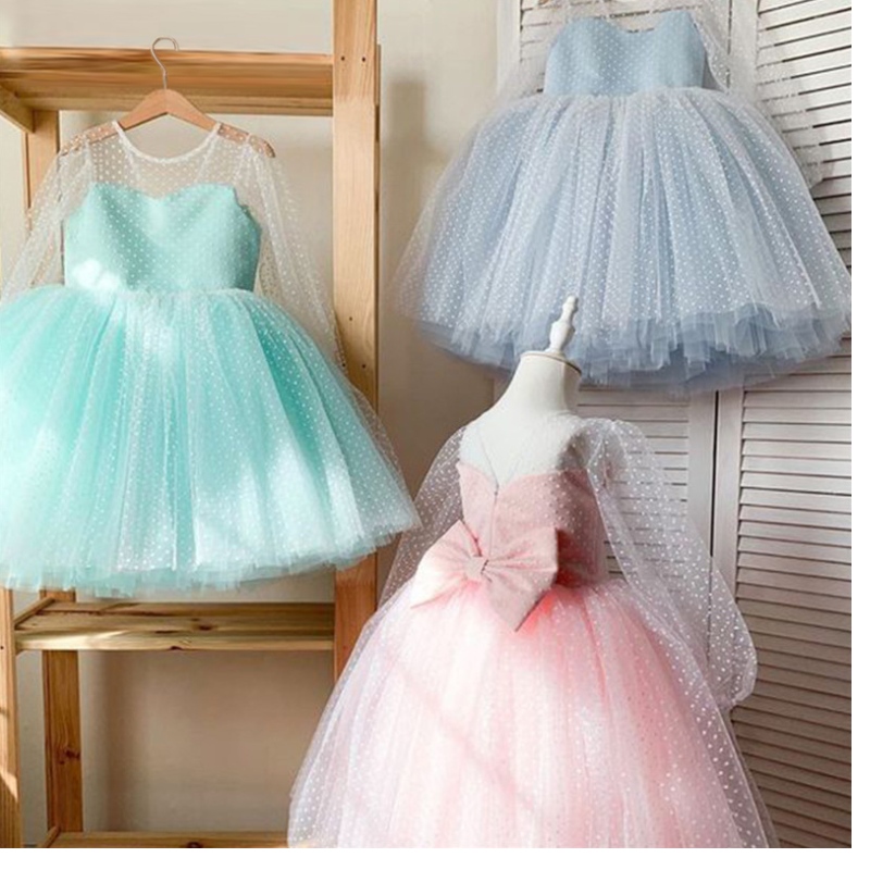 Kleinkind Baby Girls Kleider Kinder elegante Prinzessin Party Tutu Tüll Weihnachtskostüm