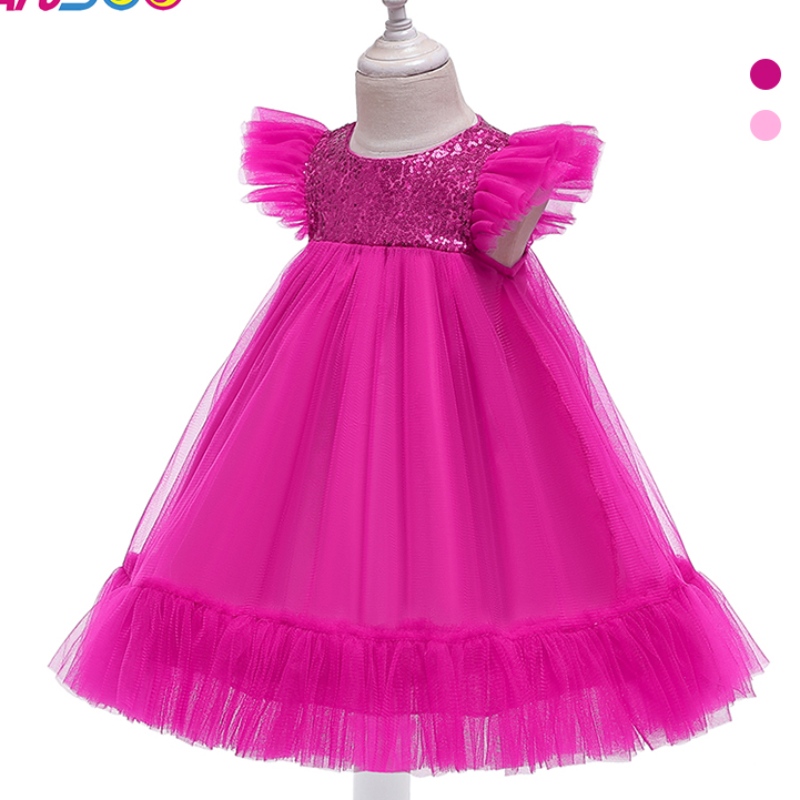 ANSOO European und American Pink Kleid Girls \\ 'New Year Gaze Prinzessin Kleider für 2-4 Jahre Kinder