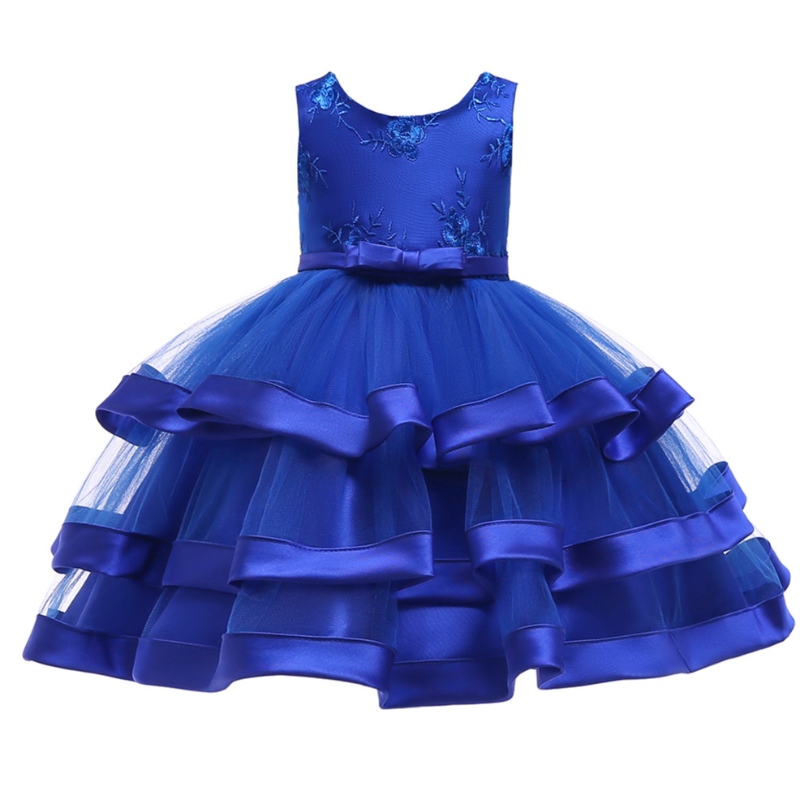 Baby Blume Prinzessin Kleid Ärmel Party Kleid Schönes Mädchenkleid