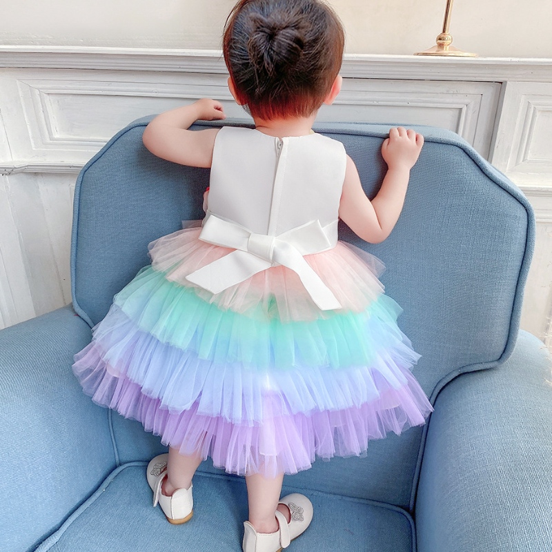 Baby Girl Prinzessin Kleid Taufkleid Kinder Party Kleid Tutu Spitzenkleid