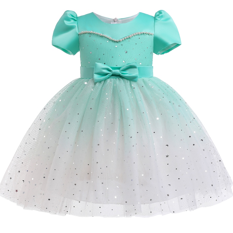 Sommer Elsa Prinzessin Kleid Pailletten Tutu Rock Kinder Partykleid