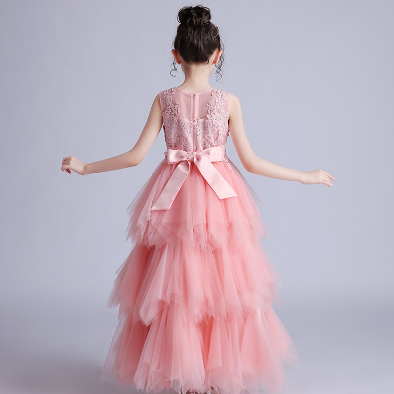 Kinder Prinzessin Kleid Blume Party Kleider Fabrik Outlet Elegantes Hochzeitskleid für Mädchen