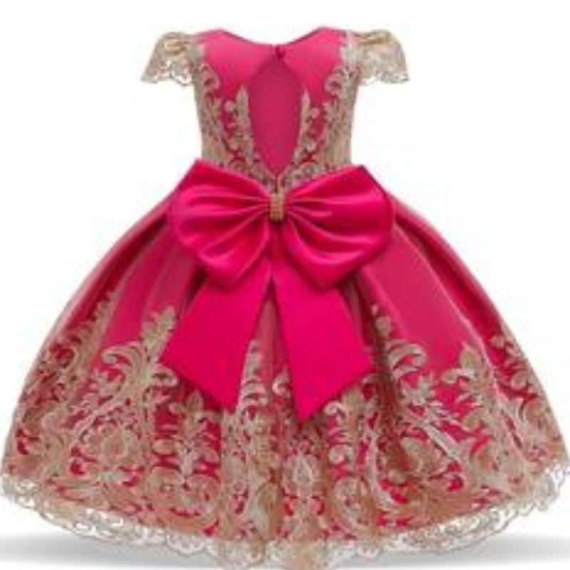 Fabrikversorgung Kinder Kleidung Weihnachten Mädchen Geburtstagsfeier Outfits Spitze Prinzessin Mädchen Hochzeit formelle Kleidung Kinder Kleid