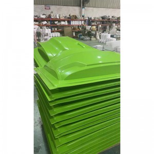 Fahrerloser Auto -Plastikschale