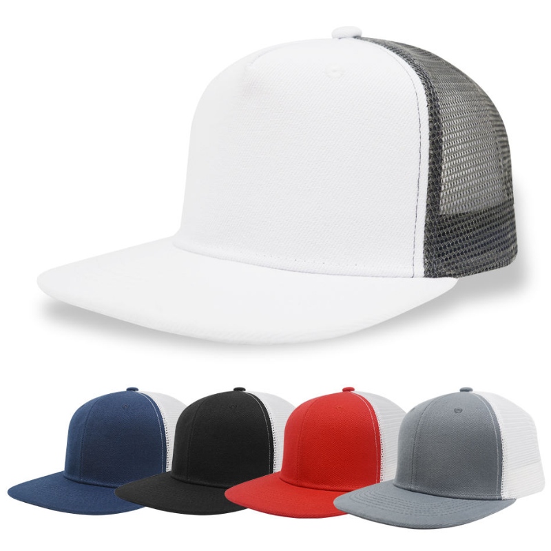 Customized Color Cotton billig Trucker Hat Baseball Cap mit Sticklogo, Distressed Trucker Baseball Cap