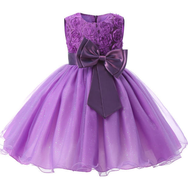 Mädchen Prinzessin Kleid für Kinder Hochzeits Geburtstagsfeier elegantes Brautjungfer Festzug Ballkleid Kinder formelle Abend Pailletten Kleider