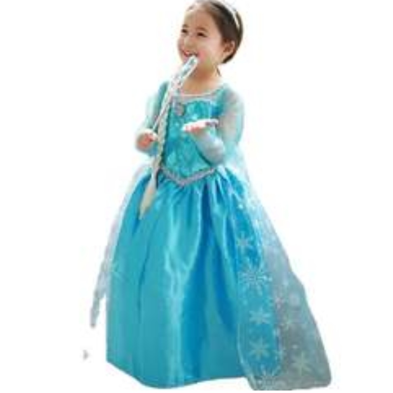 Frozen Elsa Anna Kostüm Elsa 2 Kleid Halloween Girls \\ 'Kleider mit Pailletten