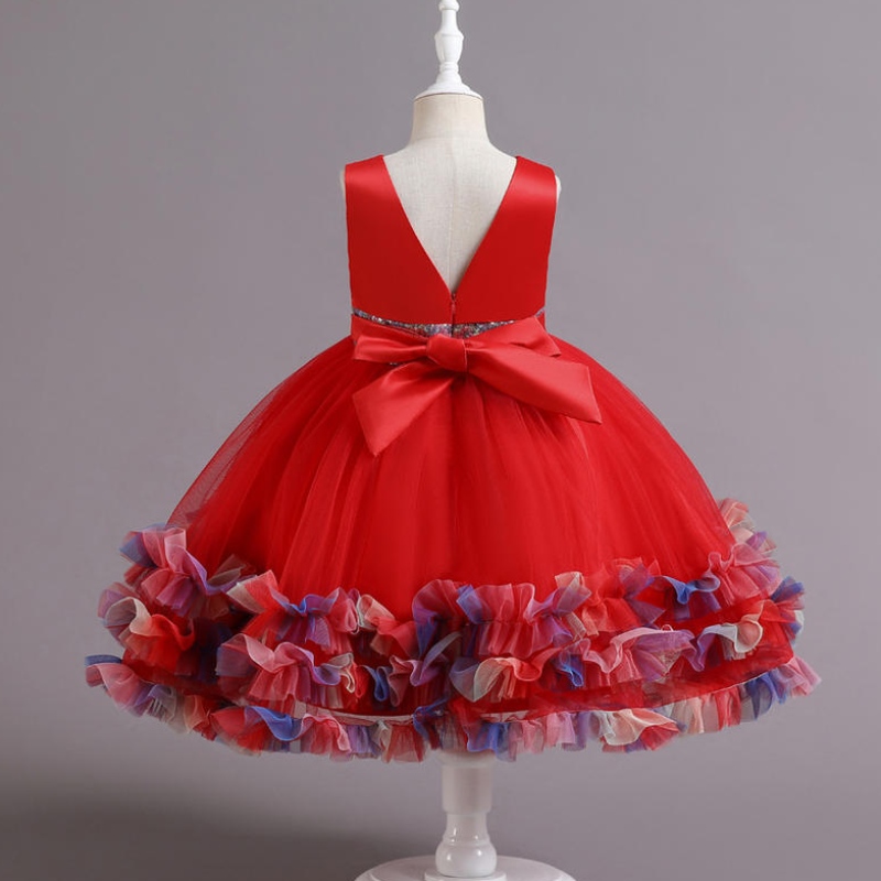 Mädchen Blume Prinzessin Kleid Sommer Tutu Weihnachtsfeierkleider für Kinder Mädchen Kinder Kostüm Kleidung