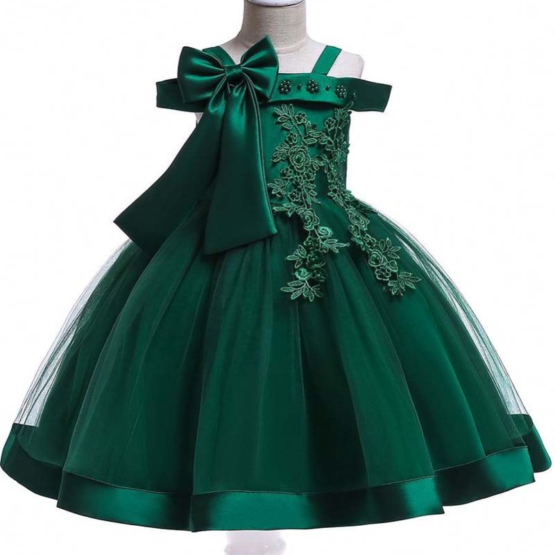 Baigeneue Kernkinder Party Kleid Neugeborene Blumenmädchen Vollmond Geburtstagskleider L5081XZ