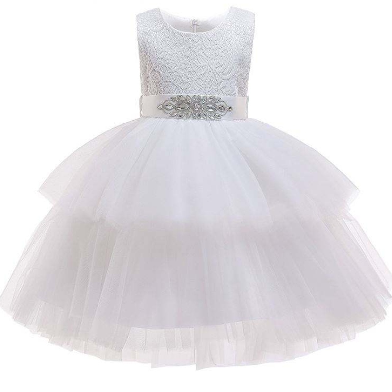 Supper Fashion Children Fancy Party Kleider Spitzen Designs Mädchen Kleid Geburtstag Tutu Kleid L1746