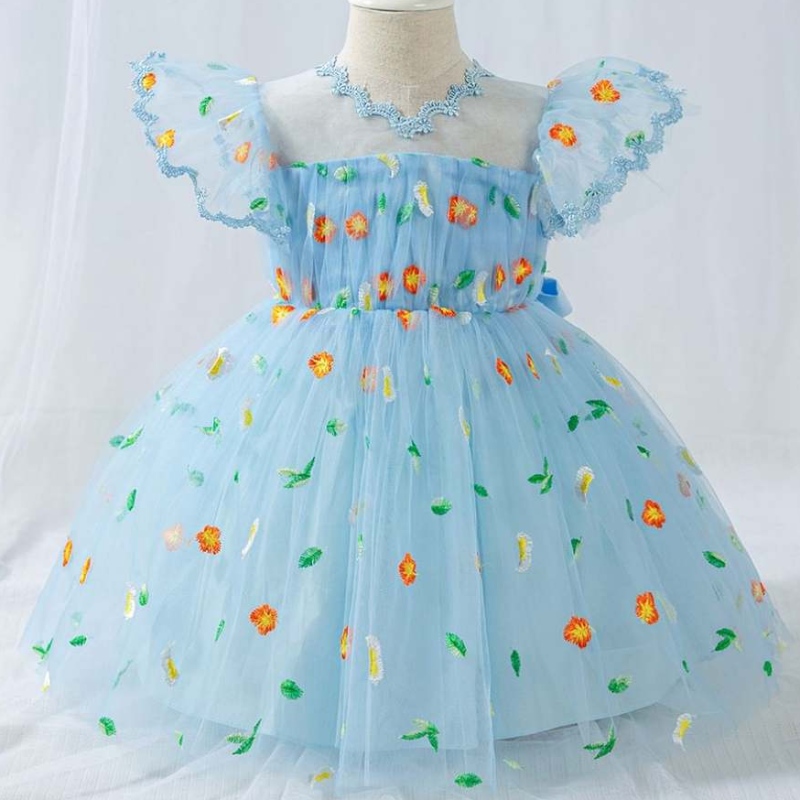 2020 Baige Kleidungsstück Baby Mädchen Prinzessin Rock Regenbogen Baby Mädchen Kleid L1948XZ