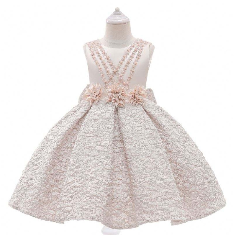 Baige New Girls 'Brautkleider kleine Kinder von Catwalk Prinzessin Kleider Geburtstag Party Ballkleid L5252